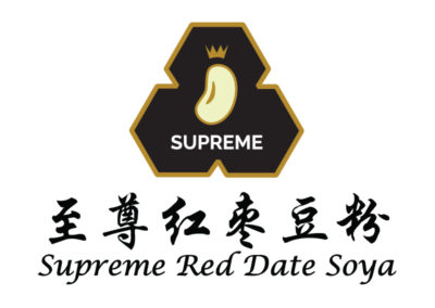 01/ Supreme Red Date Soya Brand Logo
